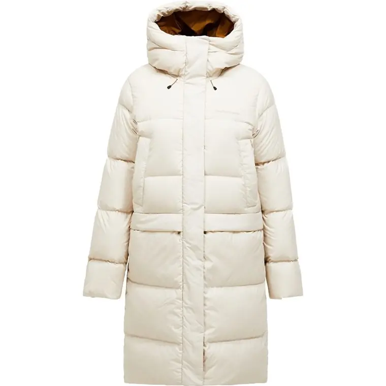 Bästa pris Peak Performance W Quiver Down Parka Sand Fog