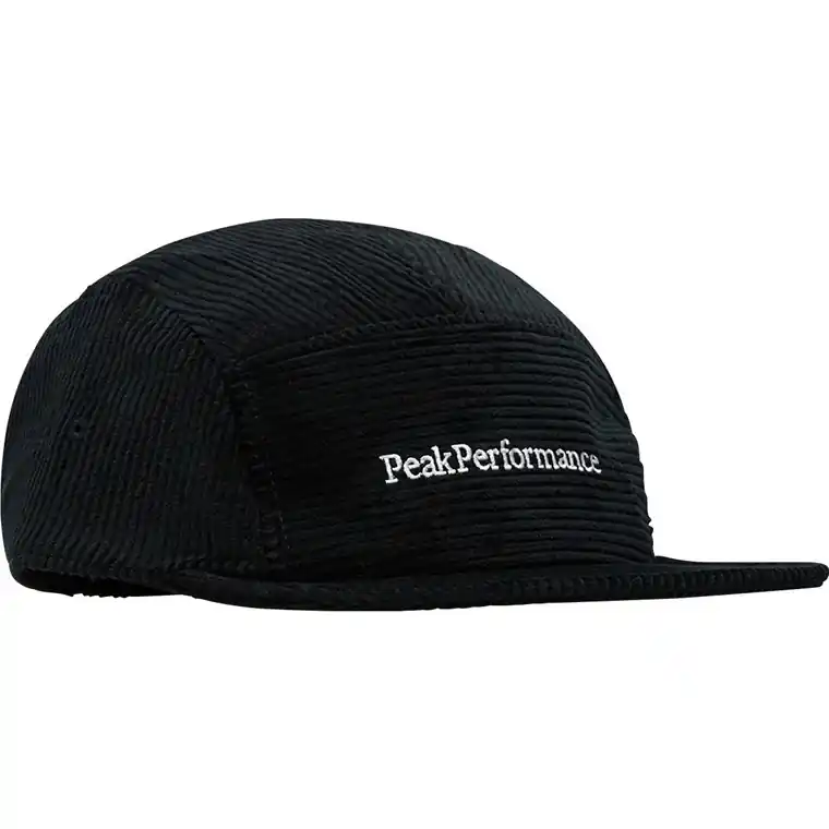 Billigare Peak Performance Cord Cap Black