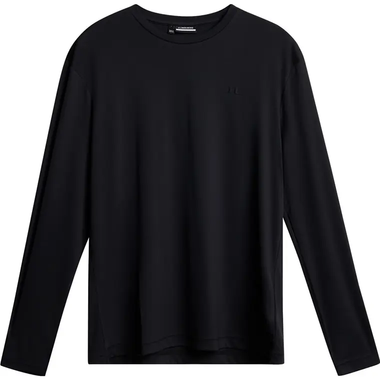 J.Lindeberg Ade T-shirt LS Black Sänkt pris