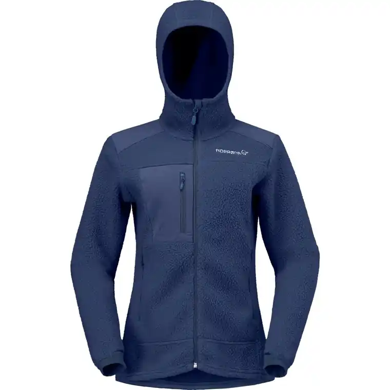 Norrøna trollveggen warm3 Zip Hood W's Indigo Night Endast denna vecka