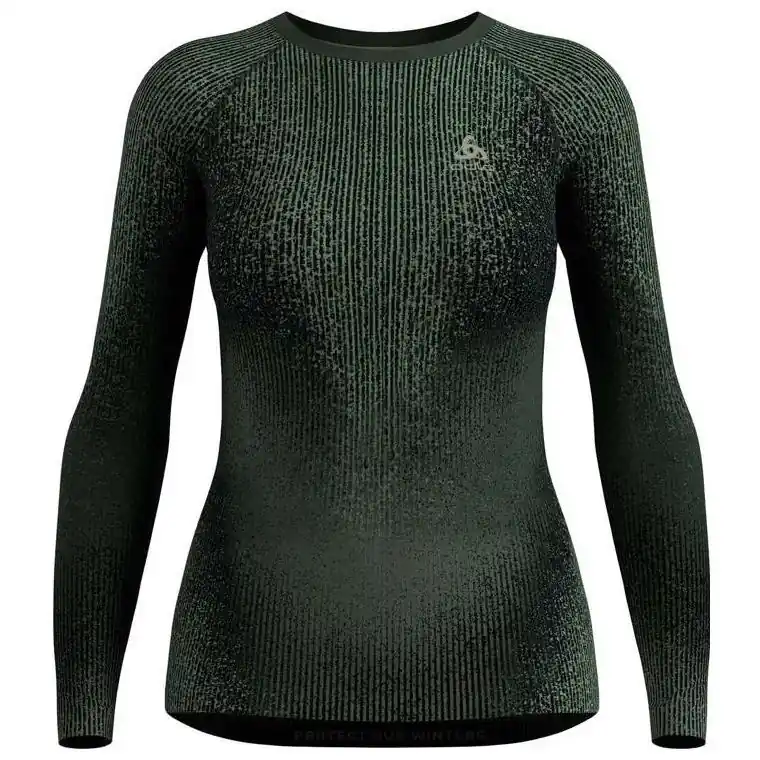 Kampanjpris Odlo Performance Warm Blackcomb Bl Top Crew N Urban Chic