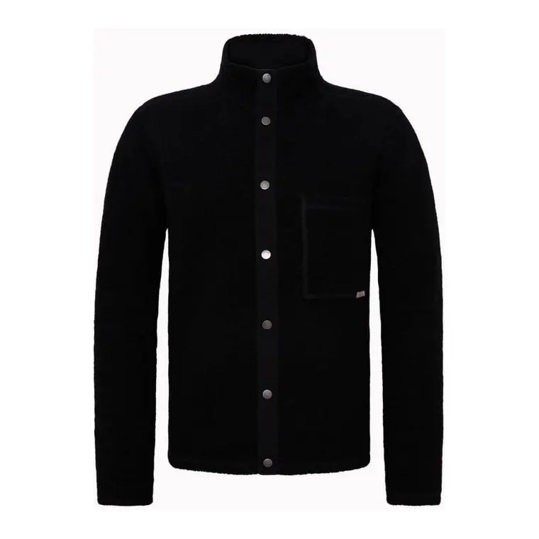 Fynd Varg M Gotland Wool Overshirt Black Granite
