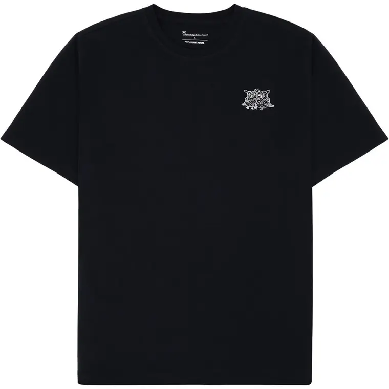 Rea KnowledgeCotton Apparel Regenerative Organic Cotton Chest Embroi Night Sky