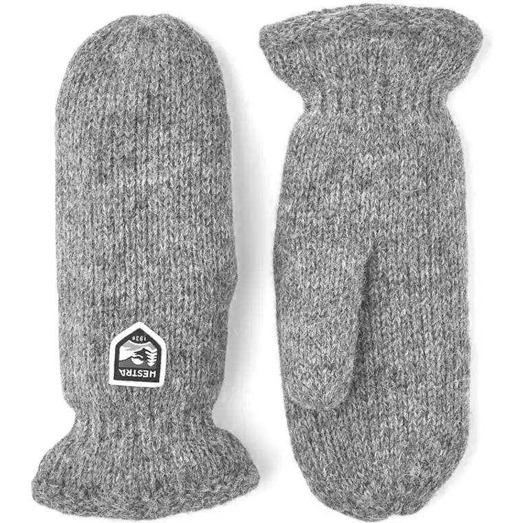 Hestra Basic Wool Mitt Grey Nyhet