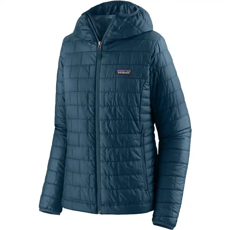 Patagonia W's Nano Puff Hoody en Lagom Blue Köp online