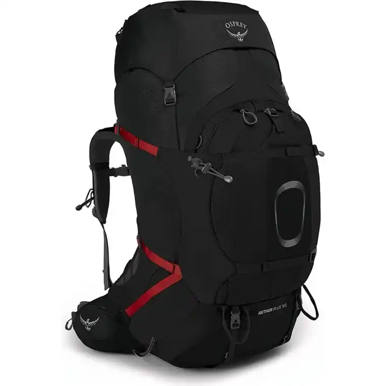 Lågt pris Osprey Aether Plus 100 Black