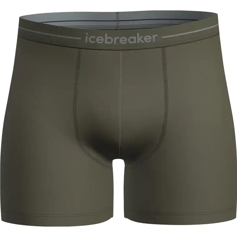 Icebreaker Men Merino 150 Anatomica Boxers Green Expressleverans