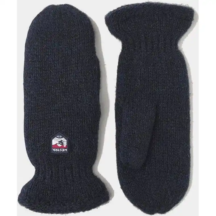 Hestra Basic Wool Mitt Navy Kundfavorit