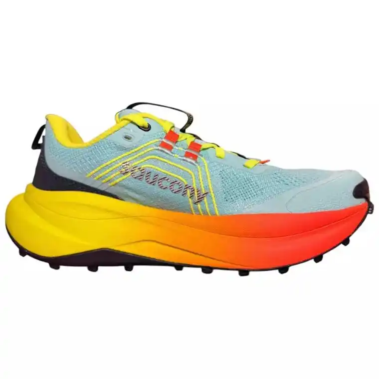 Saucony Xodus Ultra 4 Dam Splash/Fire Lågt pris