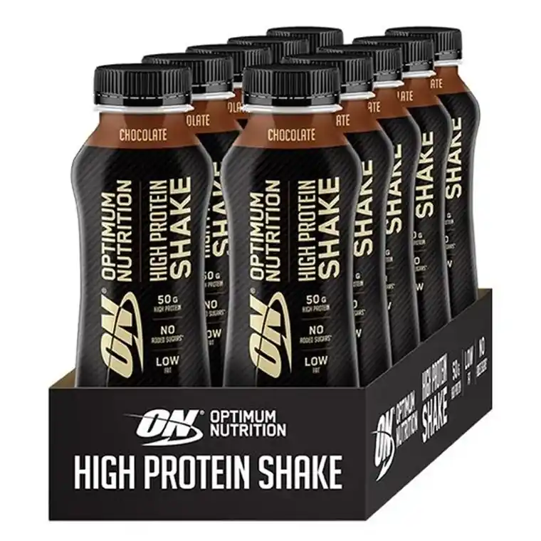 Optimum Nutrition Optimum High Protein Shake 500 ml (12 Pack) Kampanjpris