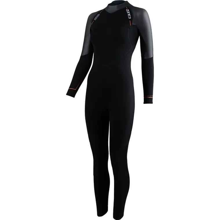 Zone3 Active-Flex Wetsuit W Black/Orange Expressleverans