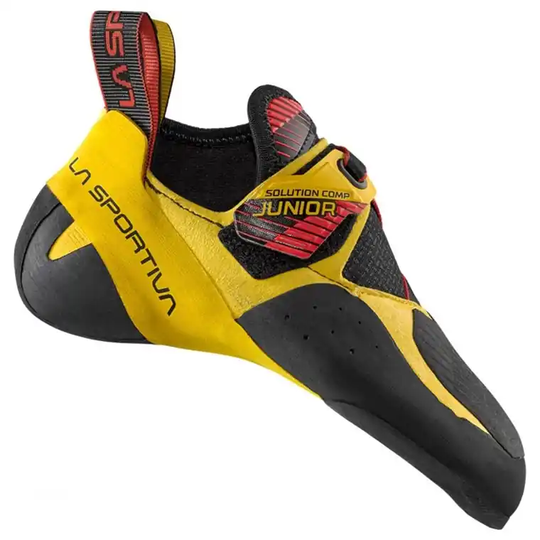 Bästa pris La Sportiva Solution Comp JR Yellow/Black