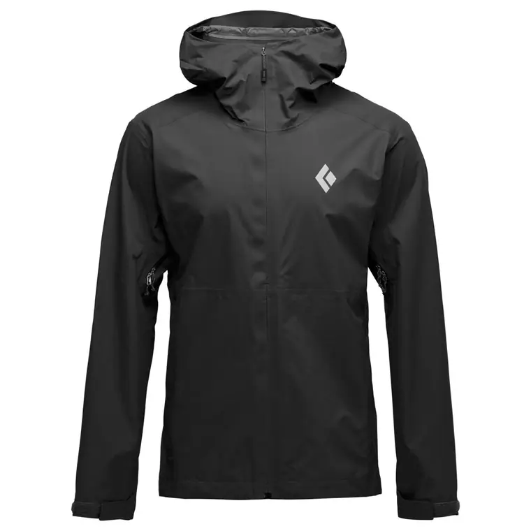 Rabatt Black Diamond M Strataline Stretch Shell Black