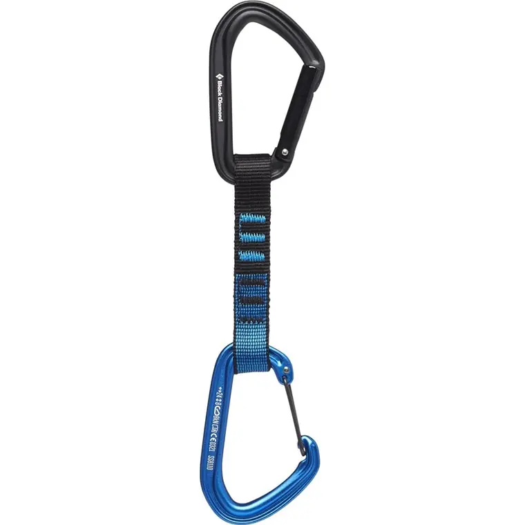Säker betalning Black Diamond Hotforge Hybrid Quickdrw 12 Cm Clean Green