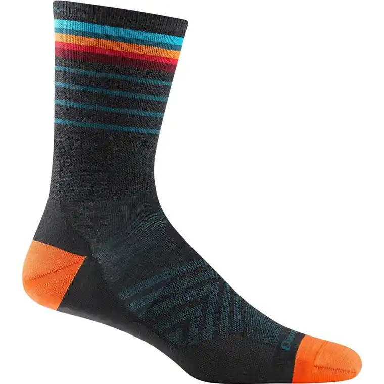 Darn Tough Stride Micro Crew Ultra-Lightweight Charcoal risnedsättning