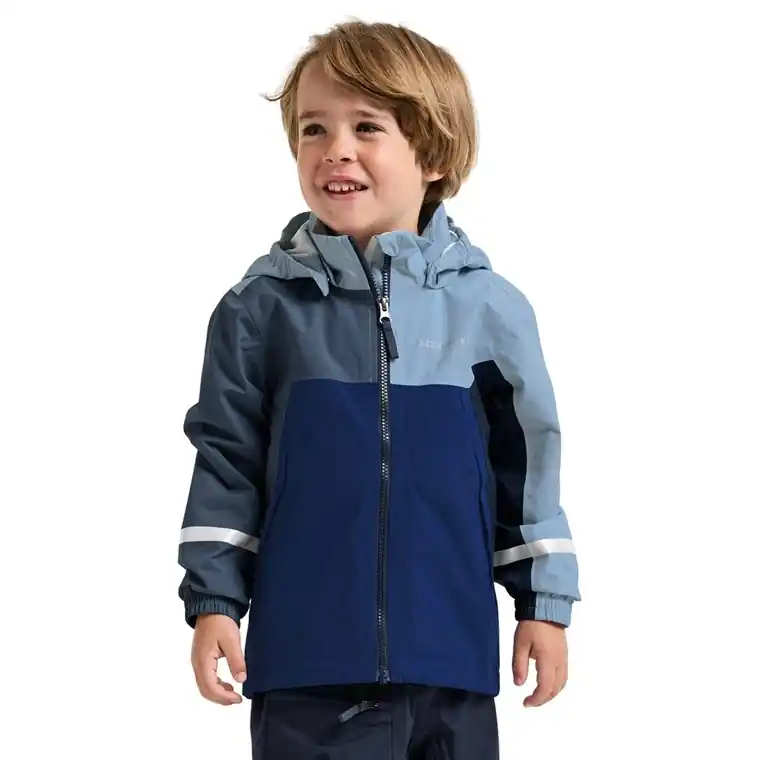 Köp online Didriksons Pilvi Kids Jkt 2 Blue Fog