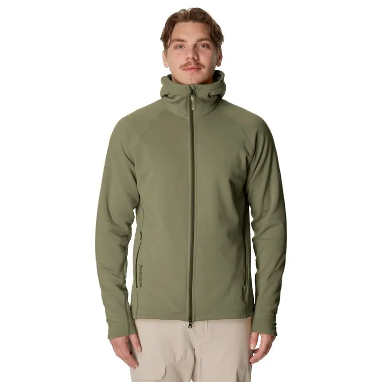 Houdini M's Power Up Houdi Sage Green Rabatter