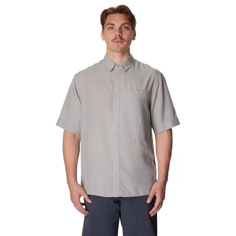 Beställ idag Houdini M's Tree Shortsleeve Shirt Cloudy Gray