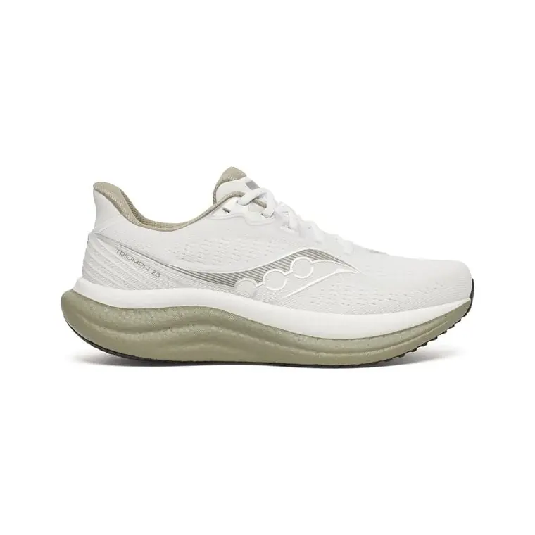 Saucony Triumph 23 M White/Laurel Snabb leverans