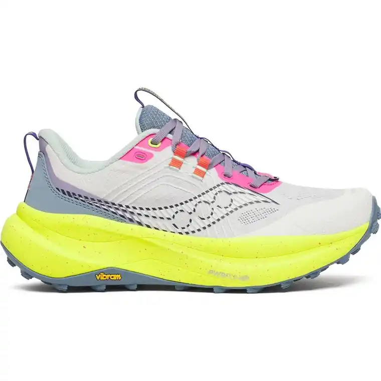 Saucony Xodus Ultra 4 Dam White/Citron risnedsättning