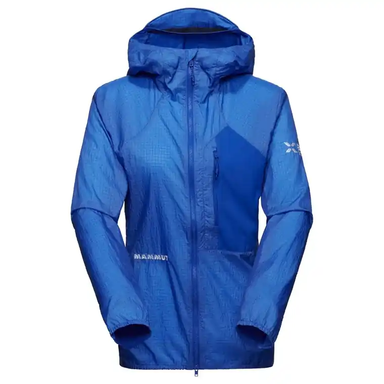 Mammut Eiger Nordwand Advanced WB Hooded Jacket Women Eiger Blue Rabatt