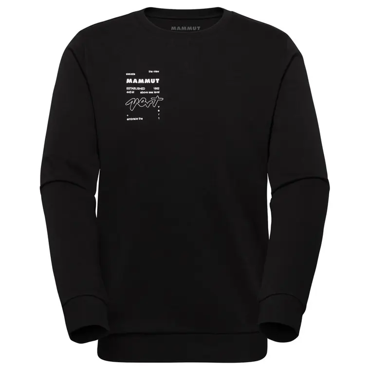 Extra rabatt Mammut Core ML Crew Neck Men Vert Black