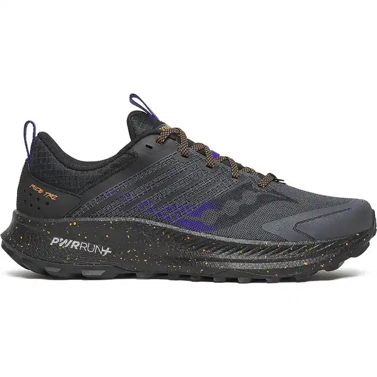 Saucony Ride TR2 Herr Carbon/Black Utförsäljning