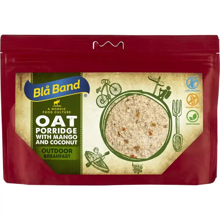 Trygg betalning Blå Band Oat Porridge With Coconut And Mango 20 Cu