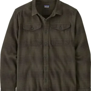 Billig Patagonia Men's Fjord Flannel Shirt Cascade/Basin Green