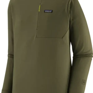Patagonia Men's R1 Thermal Crew Pine Needle Green Erbjudandepris