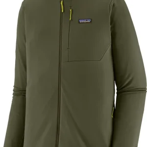 Endast idag Patagonia Men's R1 Thermal Jacket Pine Needle Green