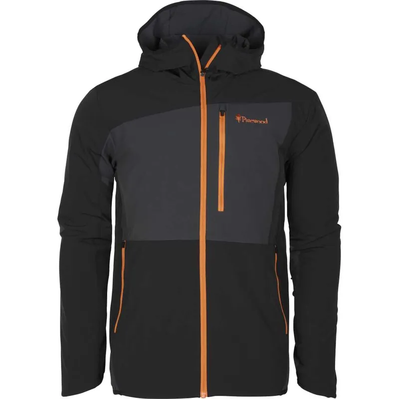 Pinewood Men's Abisko Light Stretch Jacket Dark Anthracite/Black Nyhet