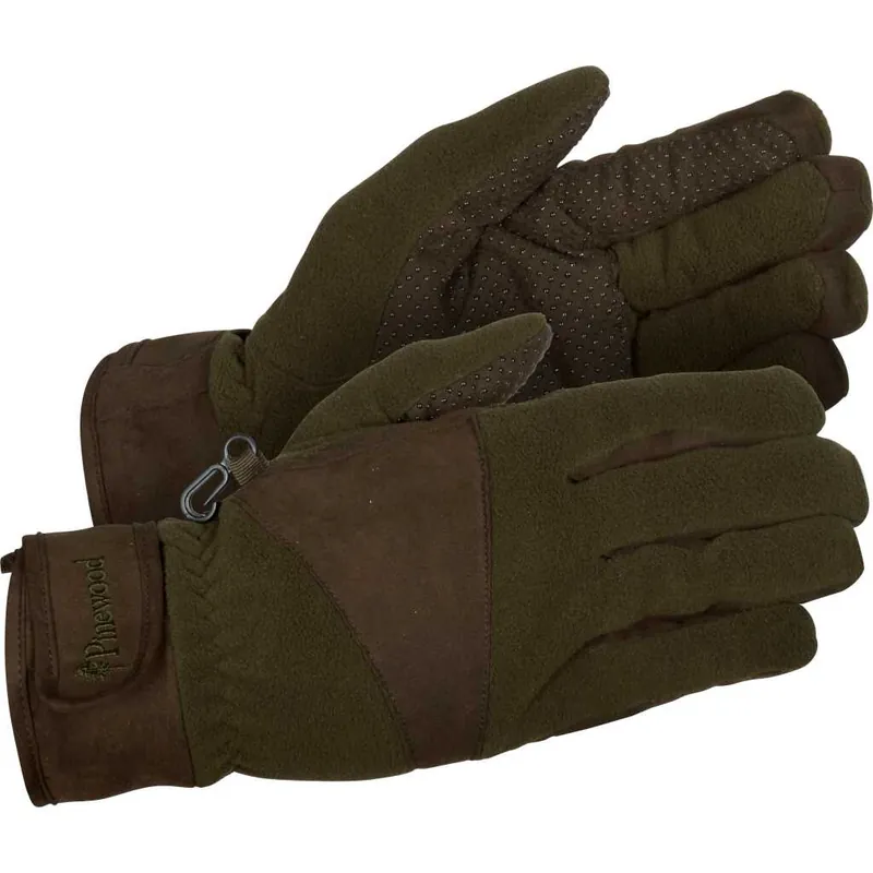 Pinewood Småland Hunters Extreme Fleece Glove Hunting Brown/Suede Brown Snabb frakt