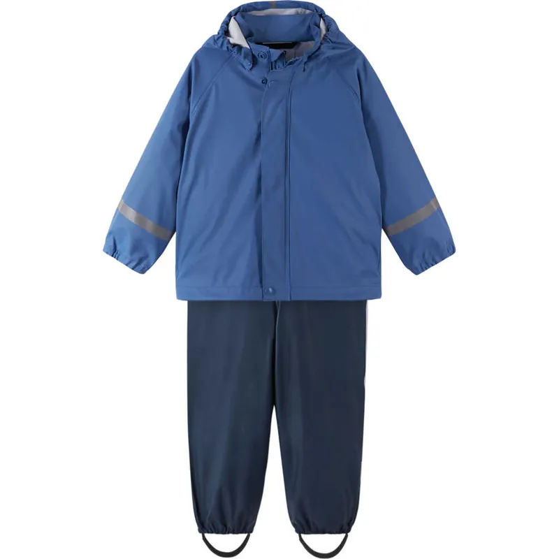 Snabb leverans Reima Kids' Rain Outfit Tihku Denim Blue