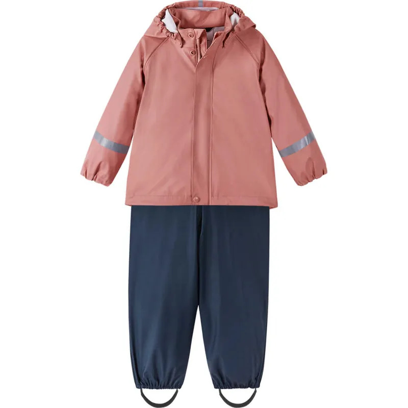 Beställ nu Reima Kids' Rain Outfit Tihku Rose blush