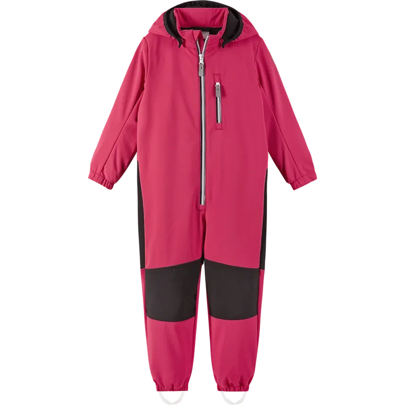 Begränsat erbjudande Reima Kids' Softshell Overall Nurmes Bright Berry
