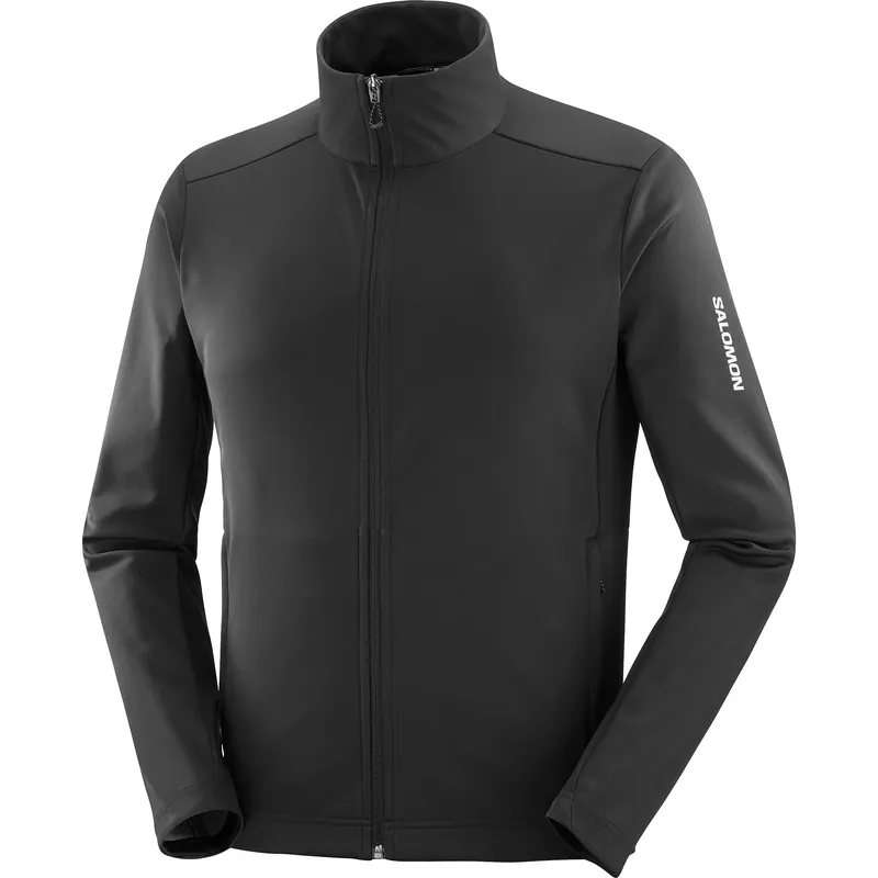 Billig Salomon Men's GORE-TEX Softshell Jacket Deep Black