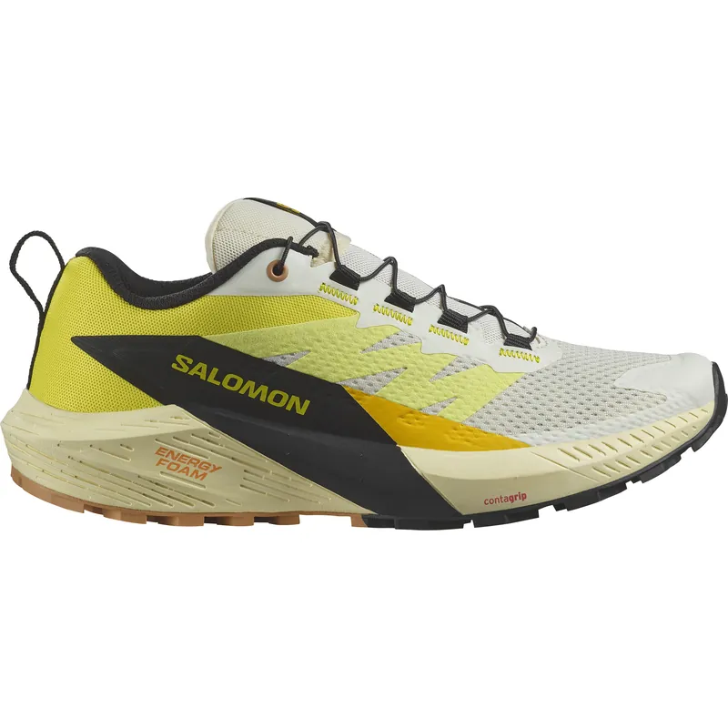 Salomon Women's Sense Ride 5 Vanilla Ice/Sulphur Spring/Black Kampanj
