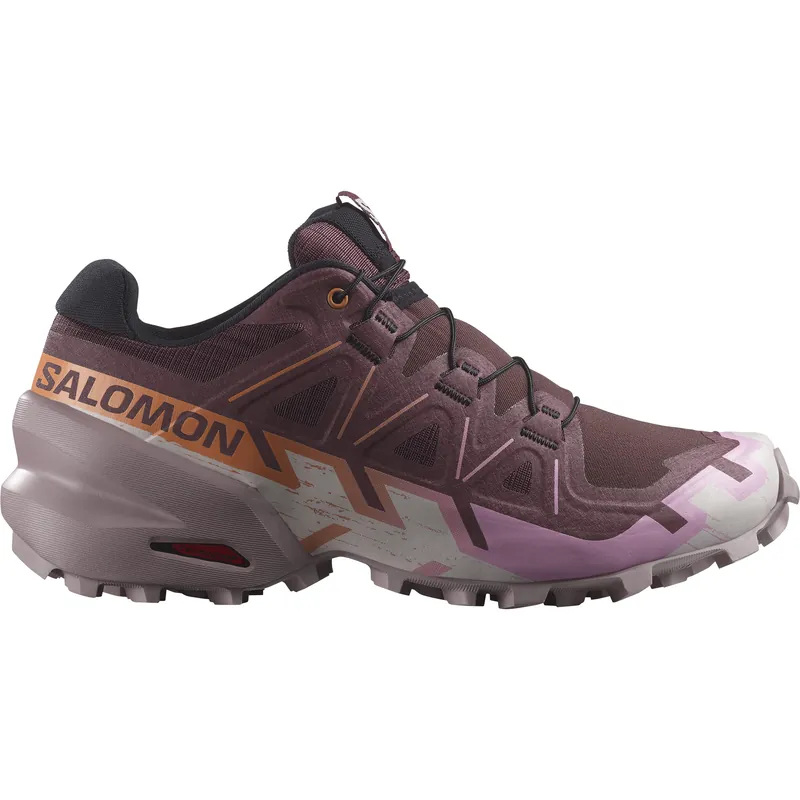 Salomon Women's Speedcross 6 Catawba Grape/Papaya/Deauville Mauve Bästa pris