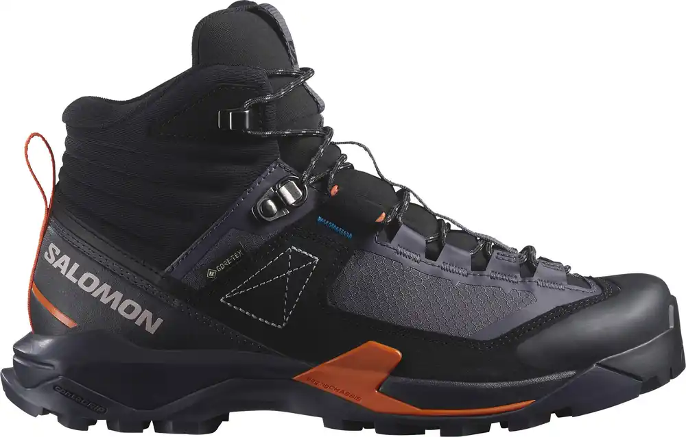 Utförsäljning Salomon Women's X Ultra Alpine Mid GORE-TEX Nine Iron/Black/Red Orange