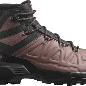 Salomon Women's X Ultra Snowpilot Waterproof Black/Peppercorn/Cognac Fri frakt