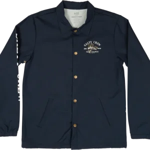 Köp online Salty Crew Men's Bass Man Snap Jacket Navy
