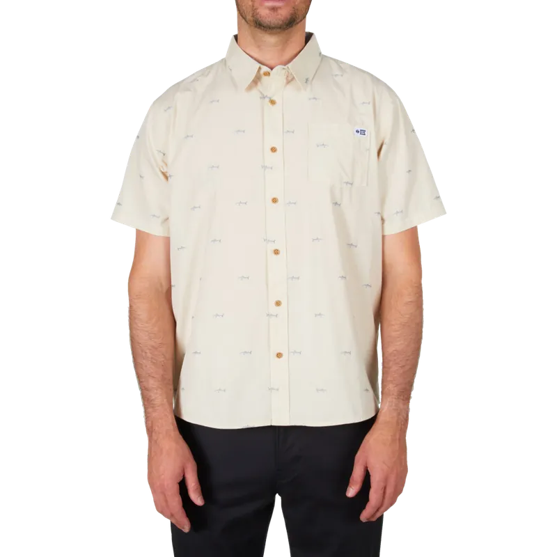 Kundfavorit Salty Crew Men's Bruce Short-Sleeve Woven Natural