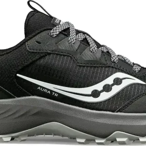 Säker betalning Saucony Men's Aura TR Black/Gravel