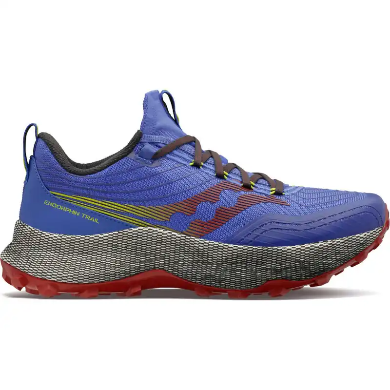 Saucony Men's Endorphin Trail Blue Raz/Spice Utförsäljning