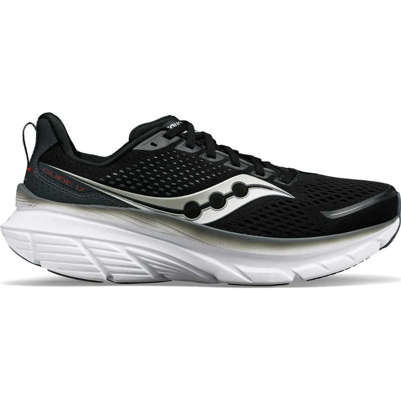 Rea Saucony Men's Guide 17 Black/Shadow