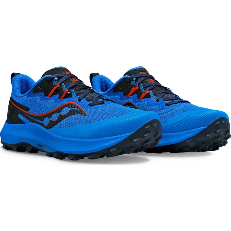 Bästa pris Saucony Men's Peregrine 14 Cobalt