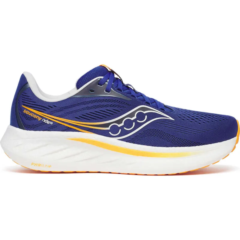 Erbjudandepris Saucony Men's Ride 18 Azurite/peel