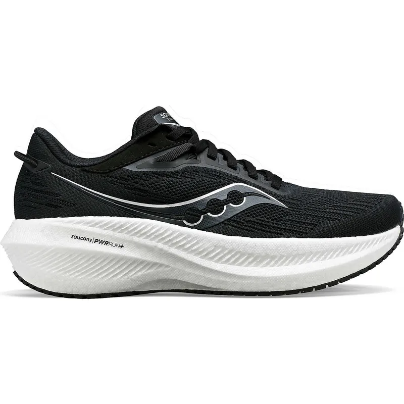 Saucony Men's Triumph 21 Wide Black/White Säker betalning