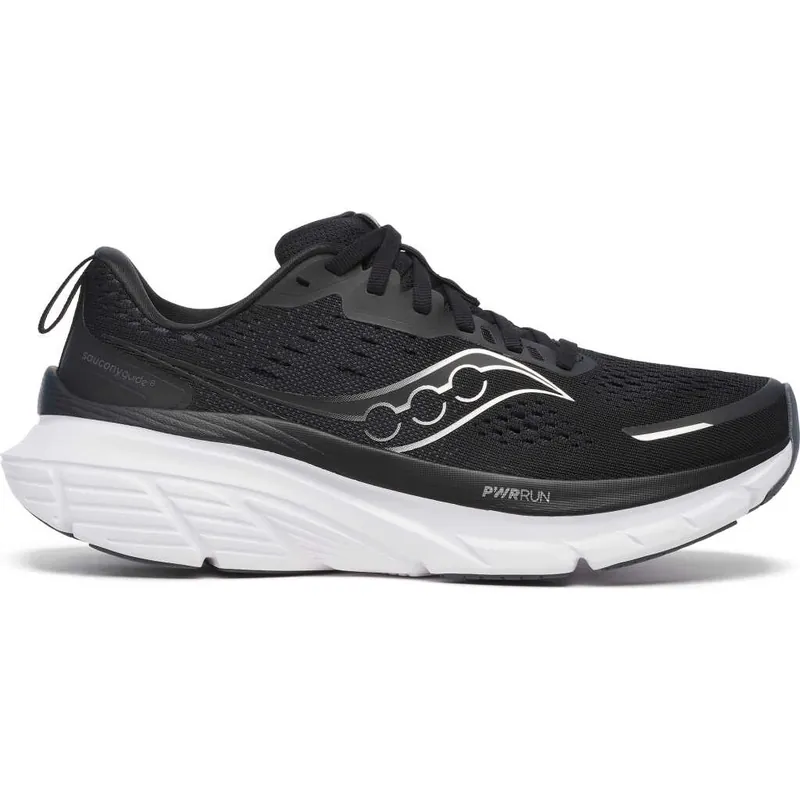 Saucony Women's Guide 18 Wide Black/white Begränsad tid